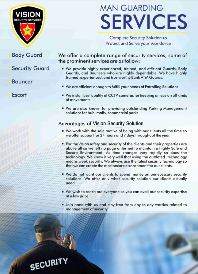 Vision Security Services  Company Information